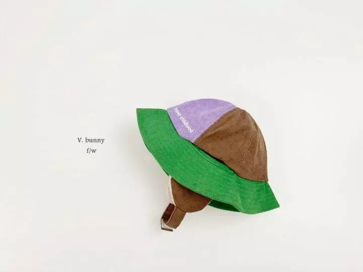 V Bunny - Korean Children Fashion - #minifashionista - Happy Bucket Hat - 8