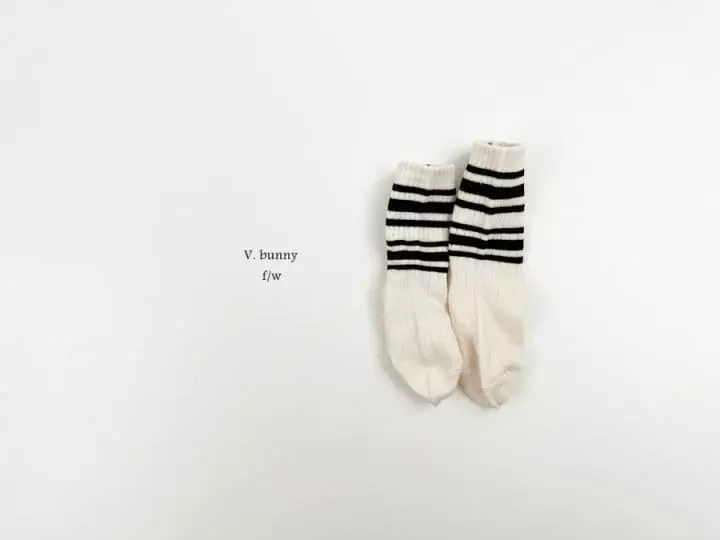 V Bunny - Korean Children Fashion - #minifashionista - Alls Socks Set - 6