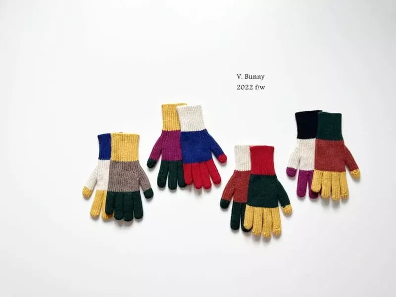 V Bunny - Korean Children Fashion - #minifashionista - Half Gloves - 4