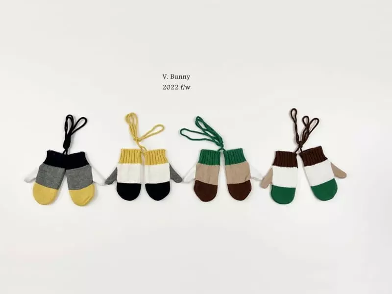 V Bunny - Korean Children Fashion - #prettylittlegirls - 3 Color Gloves