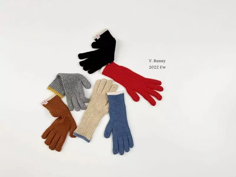 V Bunny - Korean Children Fashion - #prettylittlegirls - Toton Gloves - 6