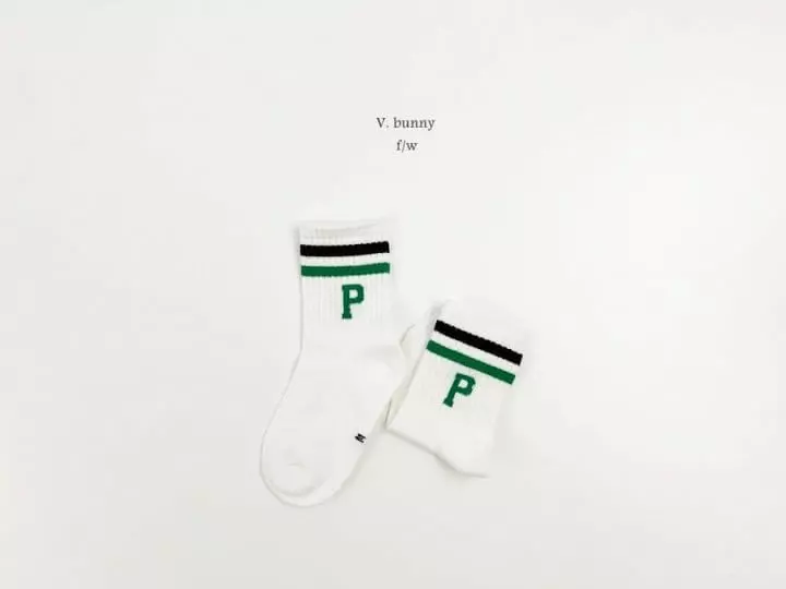 V Bunny - Korean Children Fashion - #prettylittlegirls - Food Socks Set - 3