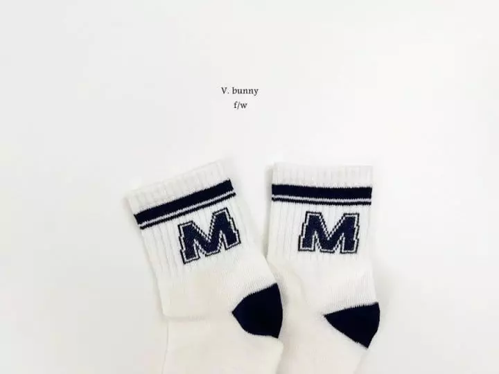 V Bunny - Korean Children Fashion - #prettylittlegirls - PM Socks Set - 2