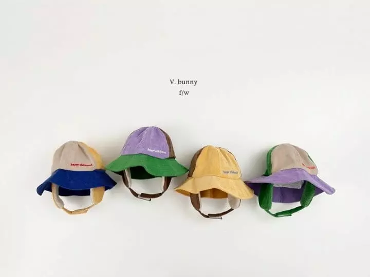 V Bunny - Korean Children Fashion - #prettylittlegirls - Happy Bucket Hat - 9