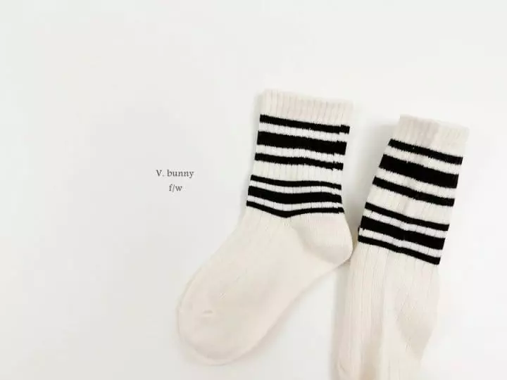 V Bunny - Korean Children Fashion - #prettylittlegirls - Alls Socks Set - 7