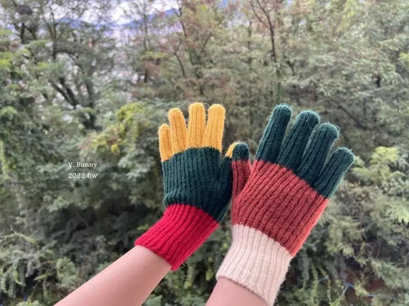 V Bunny - Korean Children Fashion - #stylishchildhood - Half Gloves - 7