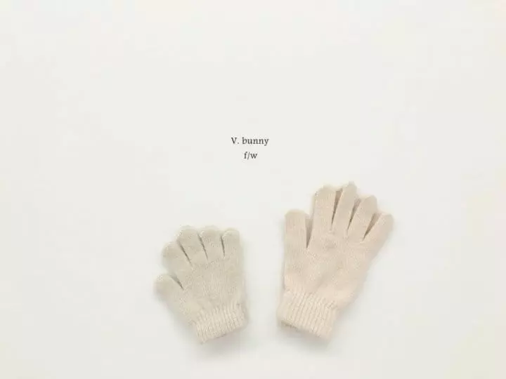 V Bunny - Korean Children Fashion - #stylishchildhood - Rabbit Gloves Mom - 2