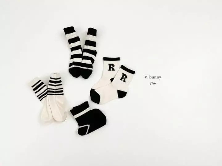 V Bunny - Korean Children Fashion - #stylishchildhood - Alls Socks Set - 10