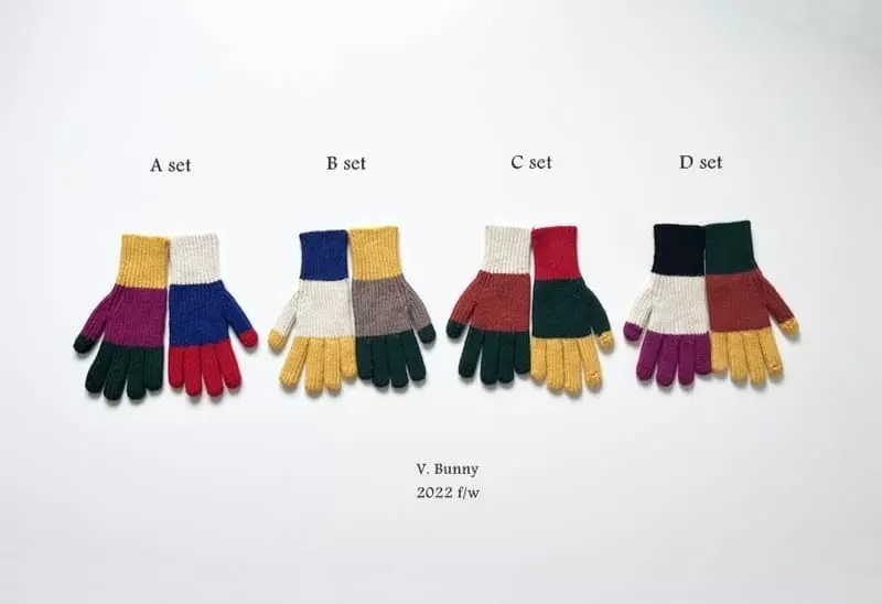 V Bunny - Korean Children Fashion - #todddlerfashion - Half Gloves - 5