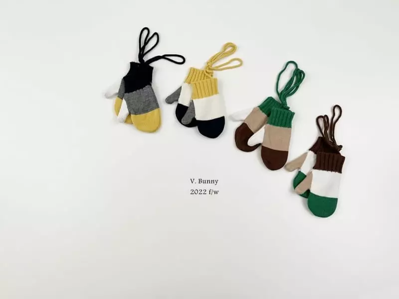 V Bunny - Korean Children Fashion - #todddlerfashion - 3 Color Gloves - 2