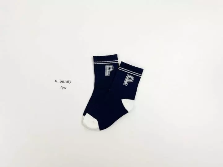 V Bunny - Korean Children Fashion - #todddlerfashion - PM Socks Set - 3