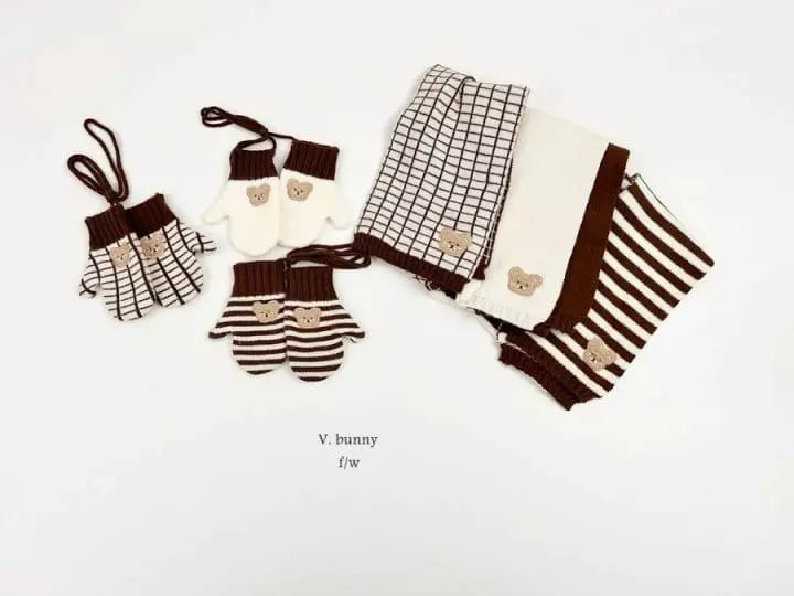 V Bunny - Korean Children Fashion - #todddlerfashion - Gomi Set - 9