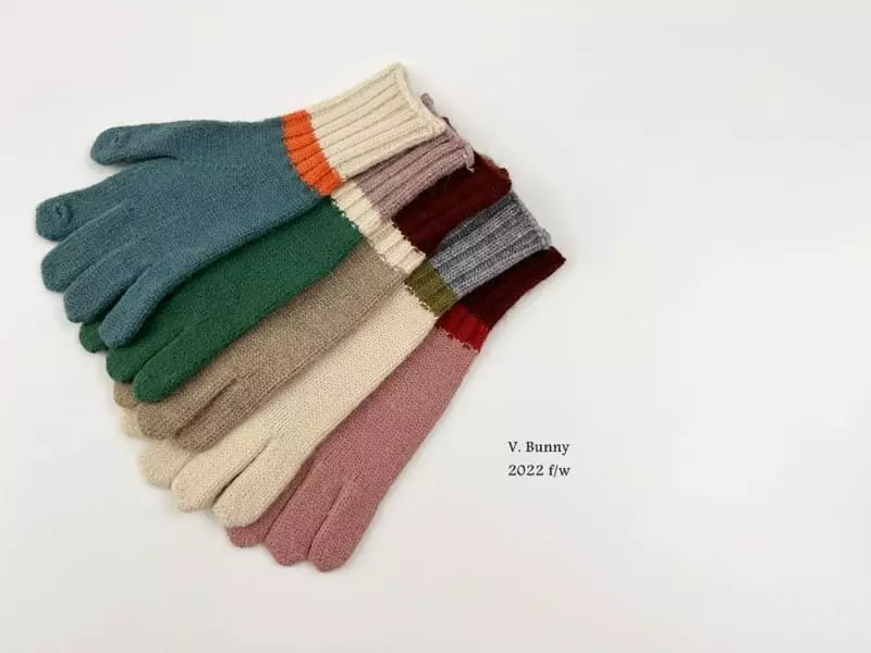 V Bunny - Korean Children Fashion - #toddlerclothing - Cookie Gloves - 7