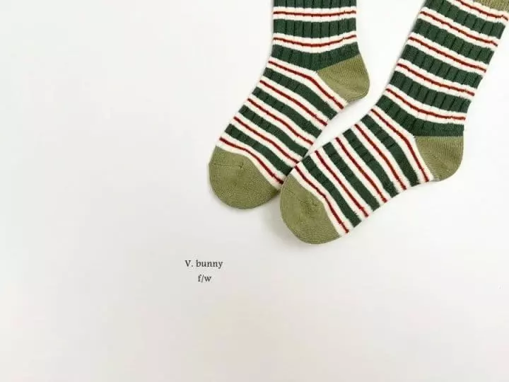 V Bunny - Korean Children Fashion - #toddlerclothing - Fugg Socks Set - 3