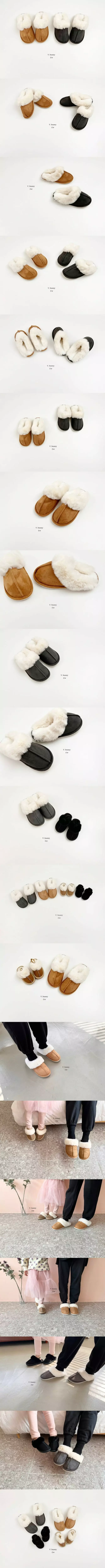 V Bunny - Korean Women Fashion - #pursuepretty - Fleece Slipper Mom