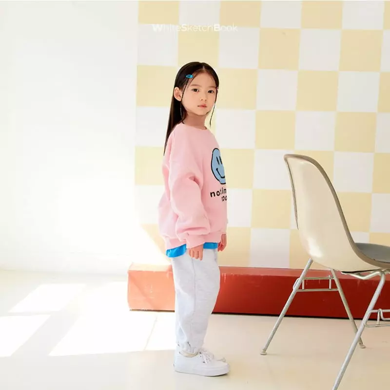 Whitesketchbook - Korean Children Fashion - #Kfashion4kids - Mood Smile Sweatshirt - 3