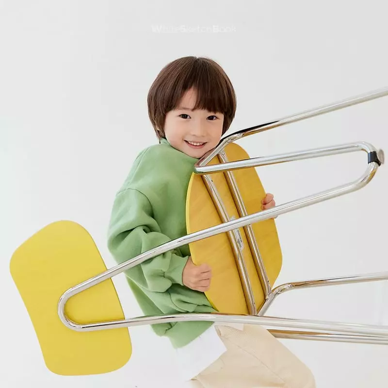 Whitesketchbook - Korean Children Fashion - #Kfashion4kids - Fleece Half Neck Sweatshirt - 3