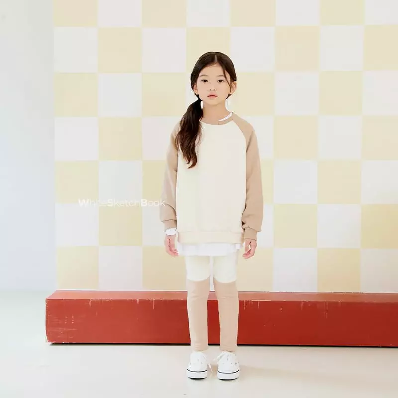Whitesketchbook - Korean Children Fashion - #childofig - Half Mink Leggings - 8