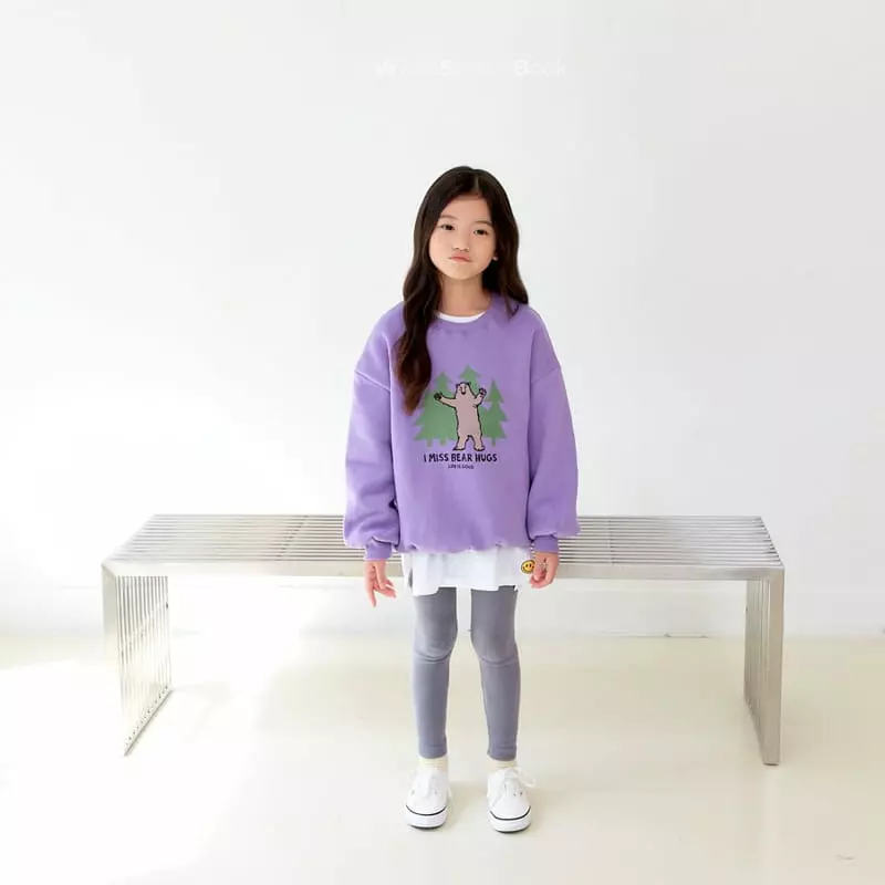 Whitesketchbook - Korean Children Fashion - #childofig - Hug Bear Sweatshirt - 12