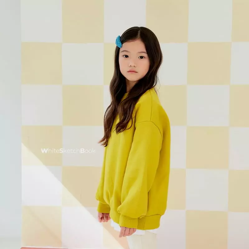 Whitesketchbook - Korean Children Fashion - #childofig - Simple Sweatshirt - 7