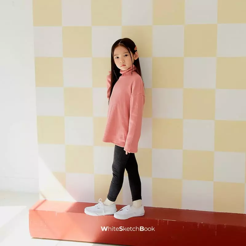 Whitesketchbook - Korean Children Fashion - #childofig - Gamsung Turtleneck Tee - 6