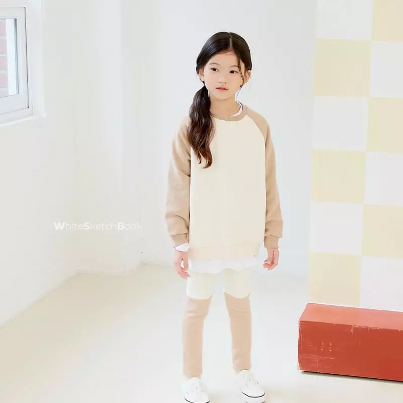 Whitesketchbook - Korean Children Fashion - #childrensboutique - Half Mink Leggings - 9
