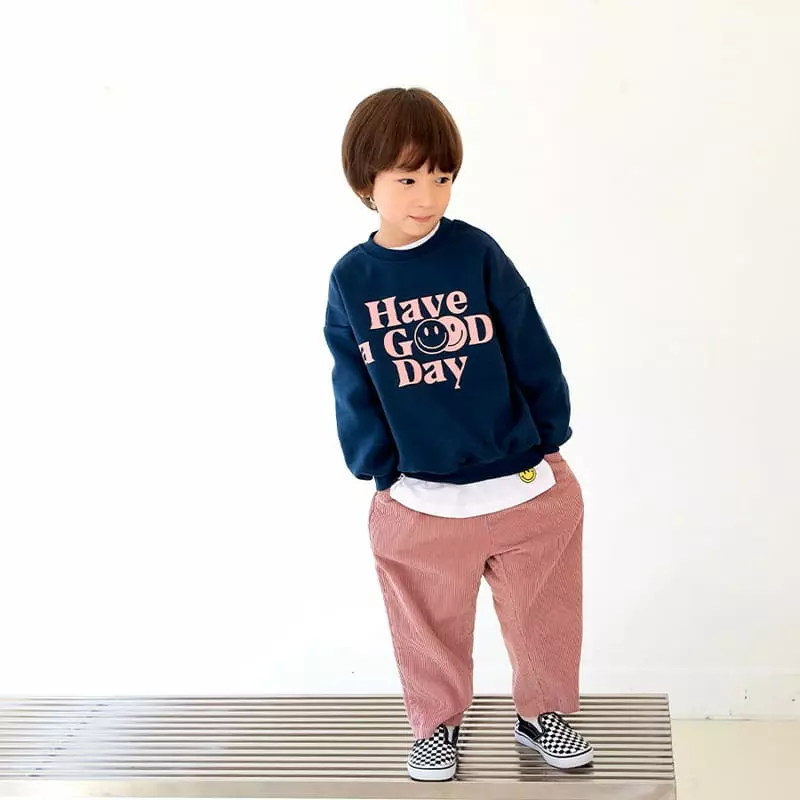 Whitesketchbook - Korean Children Fashion - #childrensboutique - Good Day Sweatshirt - 9
