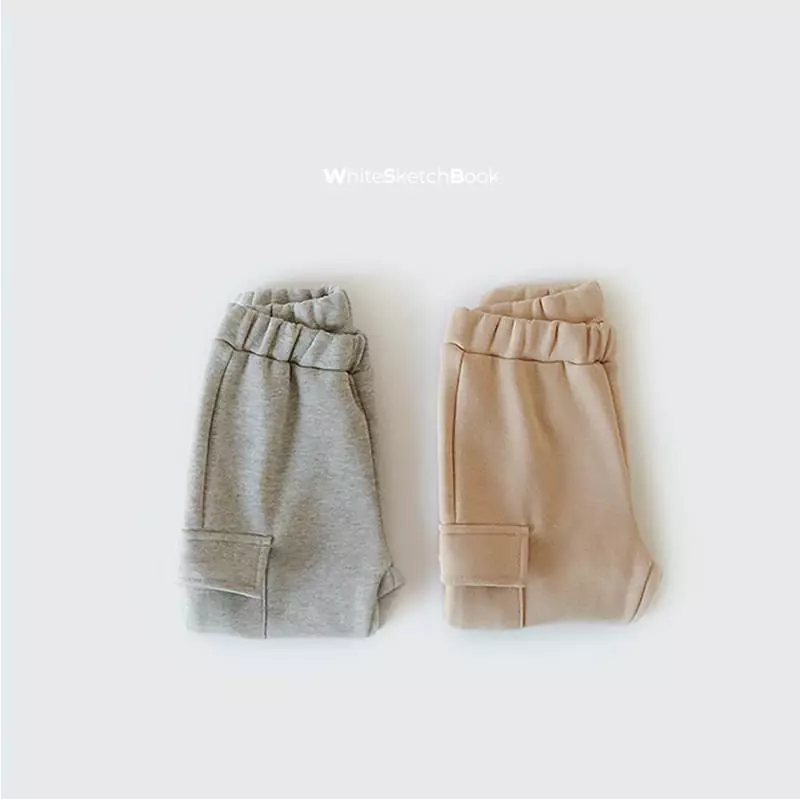 Whitesketchbook - Korean Children Fashion - #childrensboutique - Pocket Pants - 12