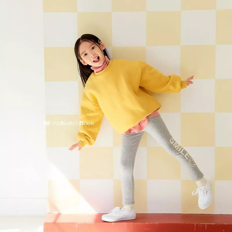 Whitesketchbook - Korean Children Fashion - #designkidswear - Smile Mink Leggings - 11