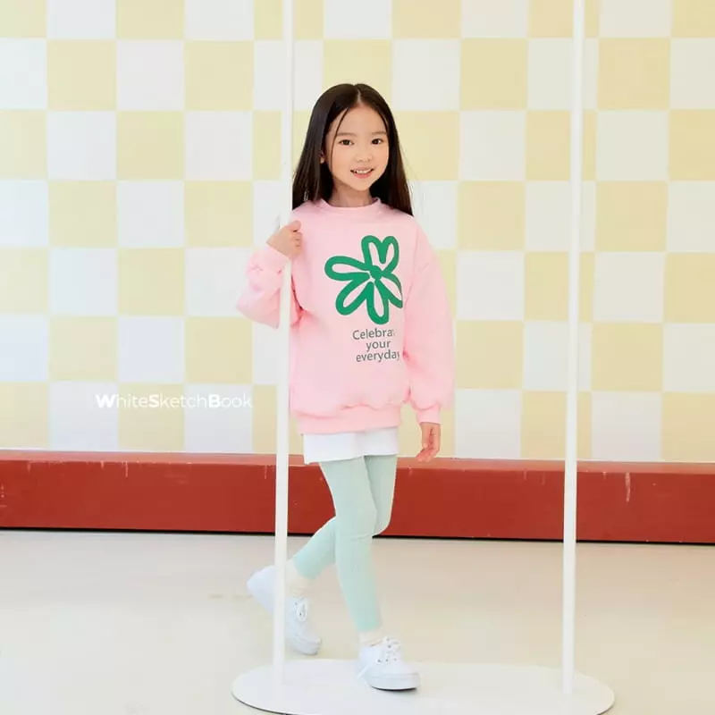 Whitesketchbook - Korean Children Fashion - #childrensboutique - Rib Leggings - 4