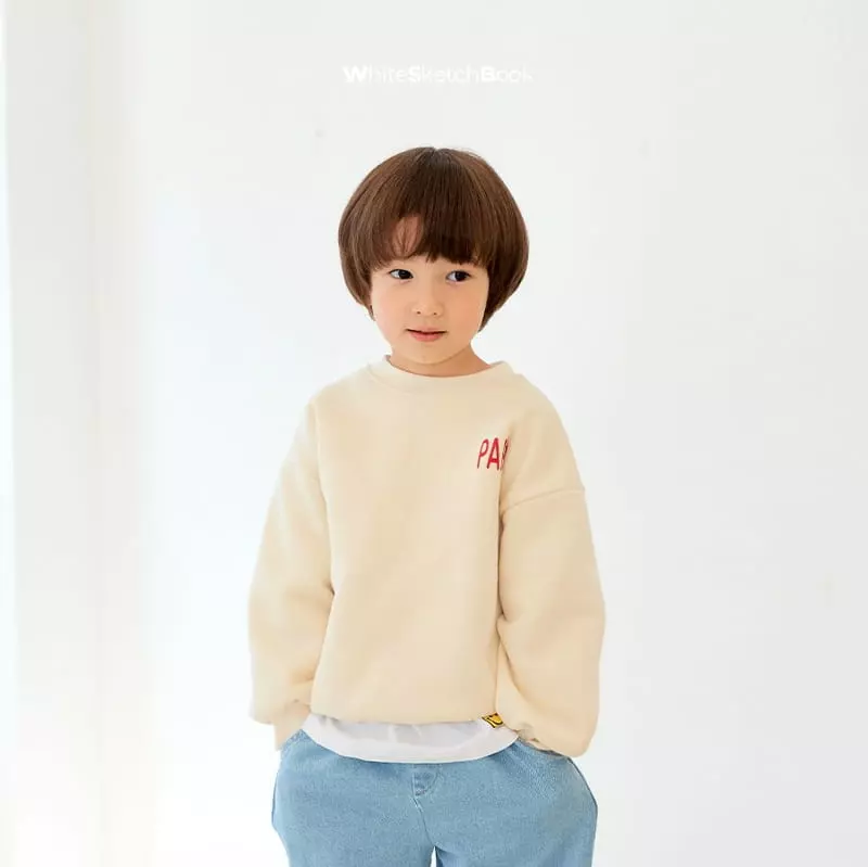 Whitesketchbook - Korean Children Fashion - #designkidswear - Winter Paris Sweatshirt - 3