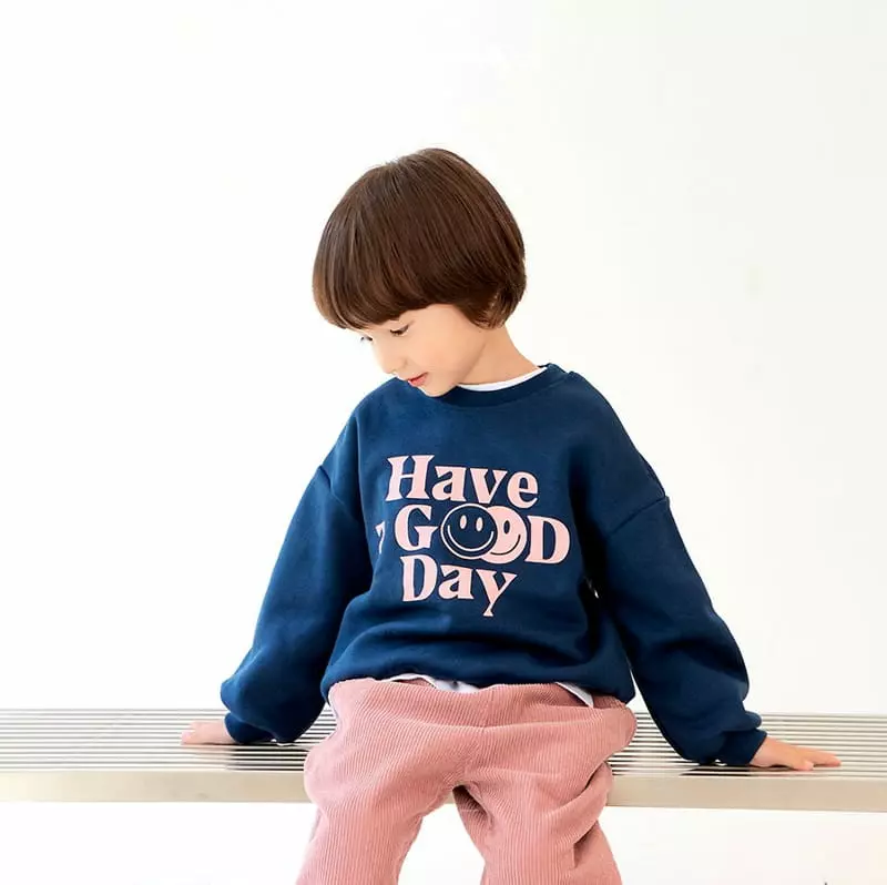 Whitesketchbook - Korean Children Fashion - #designkidswear - Good Day Sweatshirt - 10