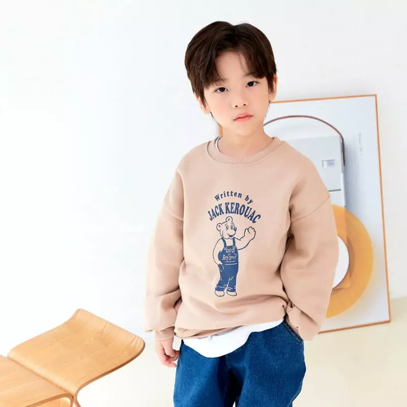 Whitesketchbook - Korean Children Fashion - #designkidswear - Dungarees Bear Sweatshirt - 9