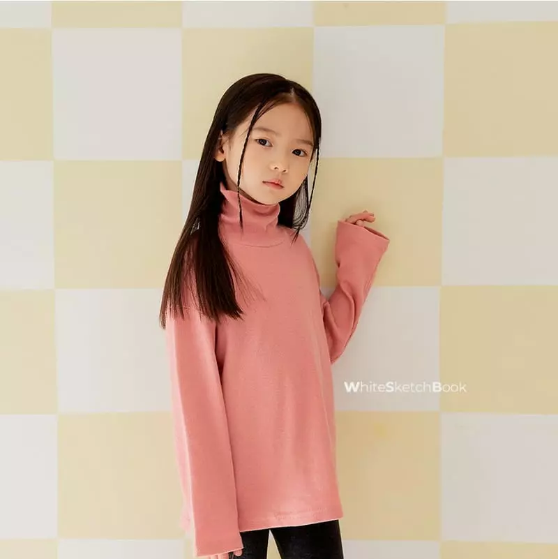 Whitesketchbook - Korean Children Fashion - #designkidswear - Gamsung Turtleneck Tee - 8