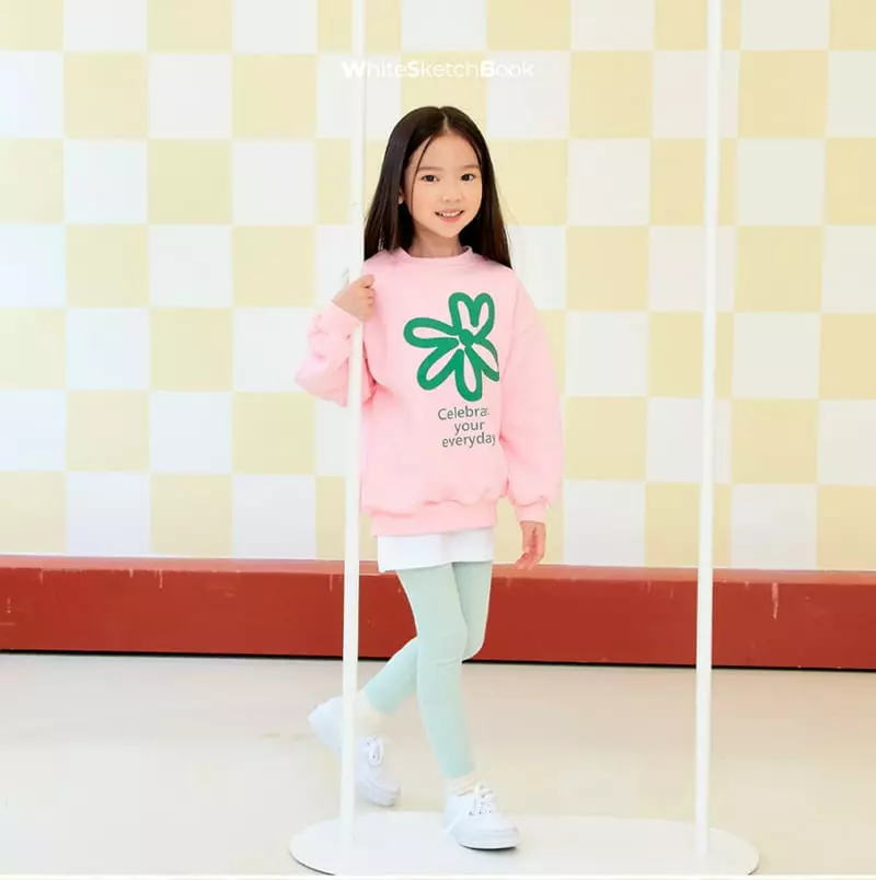 Whitesketchbook - Korean Children Fashion - #discoveringself - Flower Sweatshirt - 7