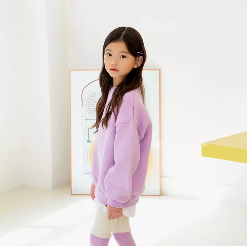 Whitesketchbook - Korean Children Fashion - #fashionkids - Peach Color Leggings - 8