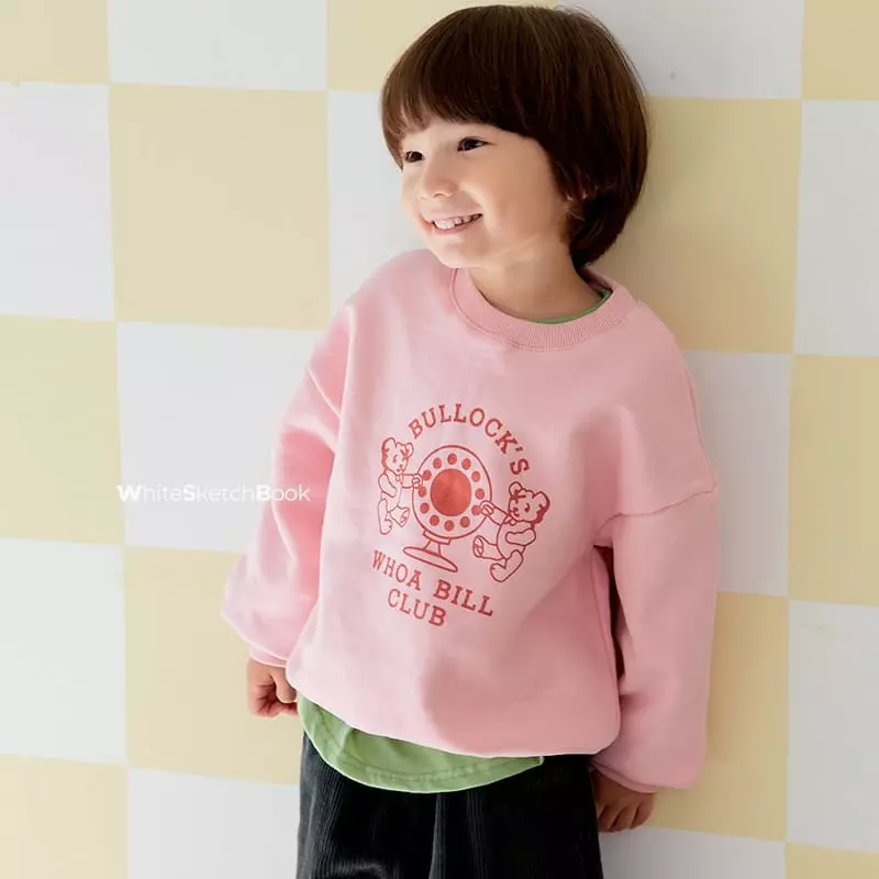 Whitesketchbook - Korean Children Fashion - #discoveringself - Blkock Sweatshirt - 4