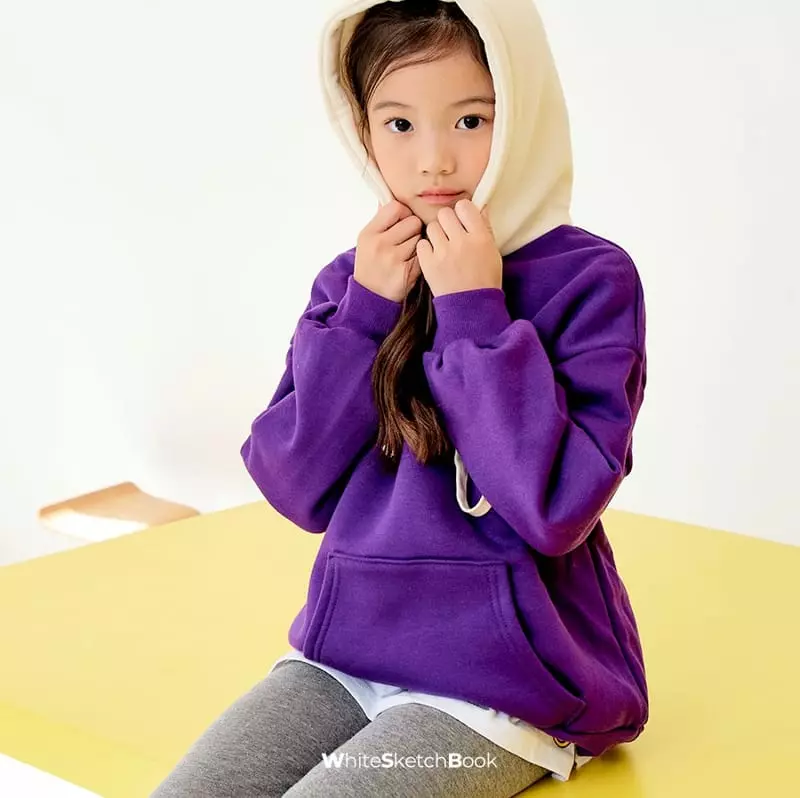 Whitesketchbook - Korean Children Fashion - #fashionkids - Fleece Hoody - 3