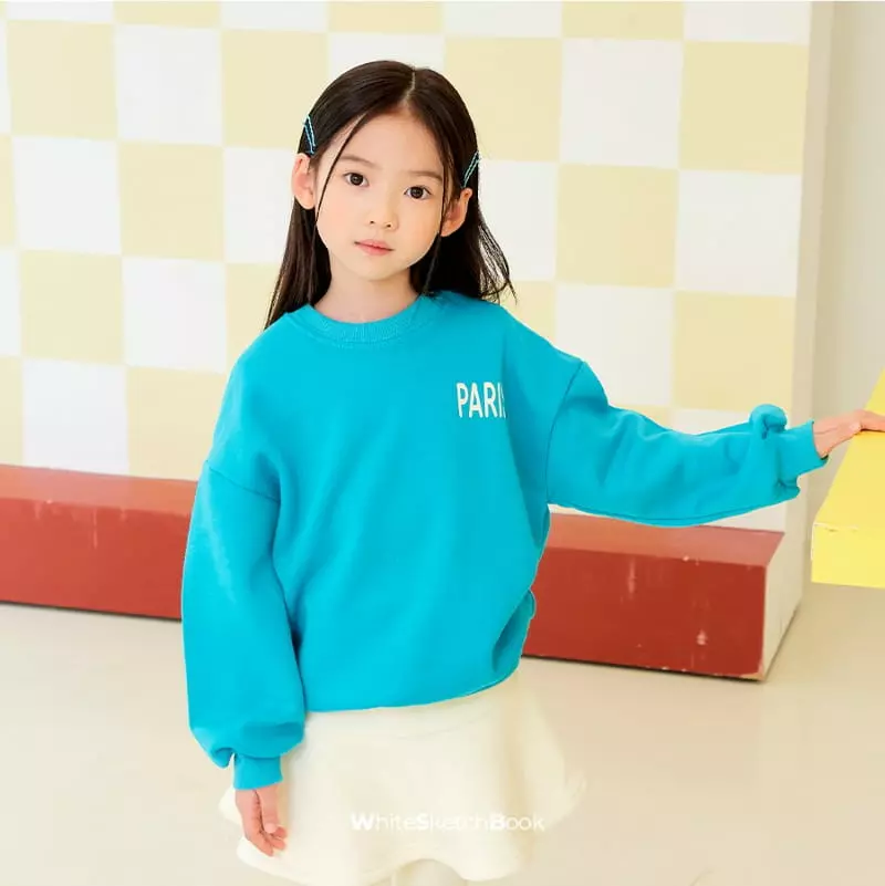 Whitesketchbook - Korean Children Fashion - #kidsshorts - Winter Paris Sweatshirt - 6