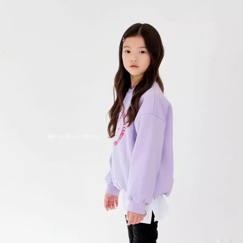 Whitesketchbook - Korean Children Fashion - #fashionkids - One Smile Sweatshirt - 4