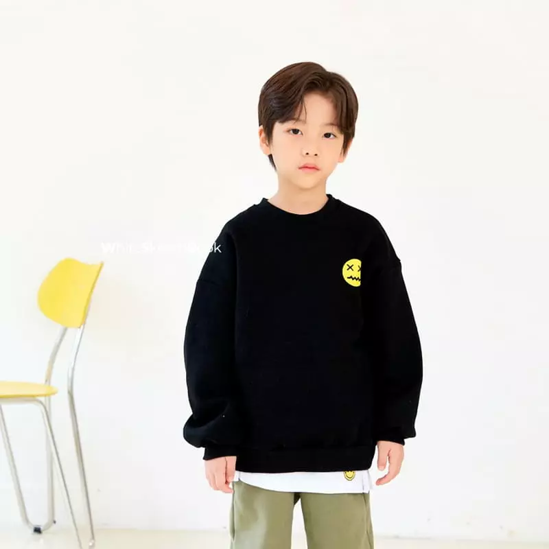 Whitesketchbook - Korean Children Fashion - #kidsshorts - Friends Sweatshirt - 10