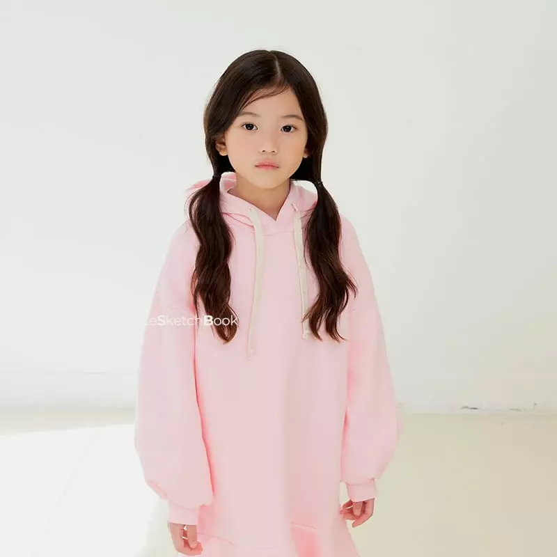 Whitesketchbook - Korean Children Fashion - #fashionkids - Plare Hoody One-piece - 4