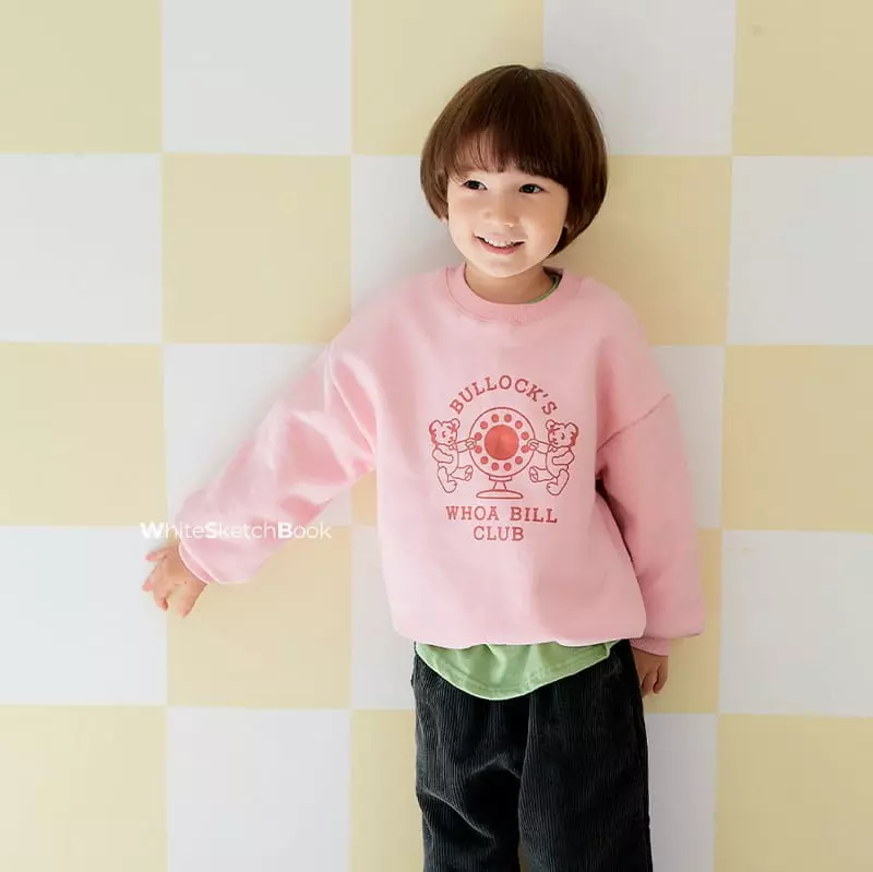 Whitesketchbook - Korean Children Fashion - #kidsstore - Blkock Sweatshirt - 6