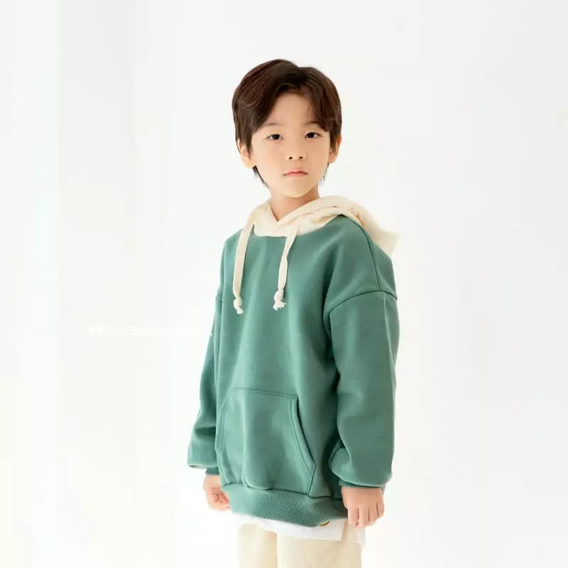 Whitesketchbook - Korean Children Fashion - #kidsstore - Fleece Hoody - 5