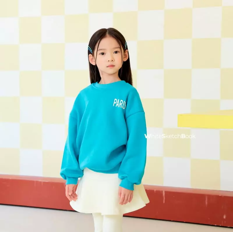 Whitesketchbook - Korean Children Fashion - #kidzfashiontrend - Winter Paris Sweatshirt - 8