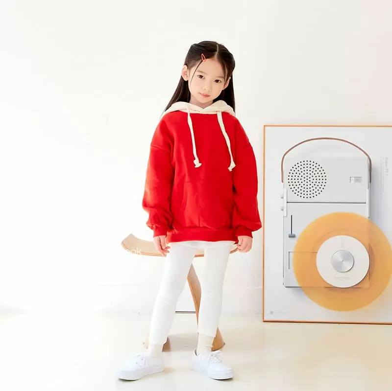 Whitesketchbook - Korean Children Fashion - #kidzfashiontrend - Fleece Hoody - 6