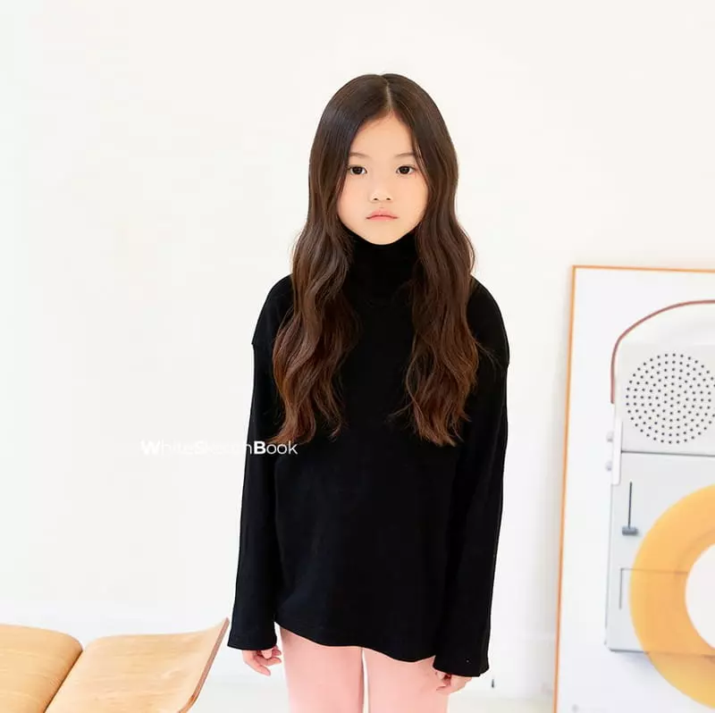 Whitesketchbook - Korean Children Fashion - #kidzfashiontrend - Cotton Candy Turtleneck Tee - 5
