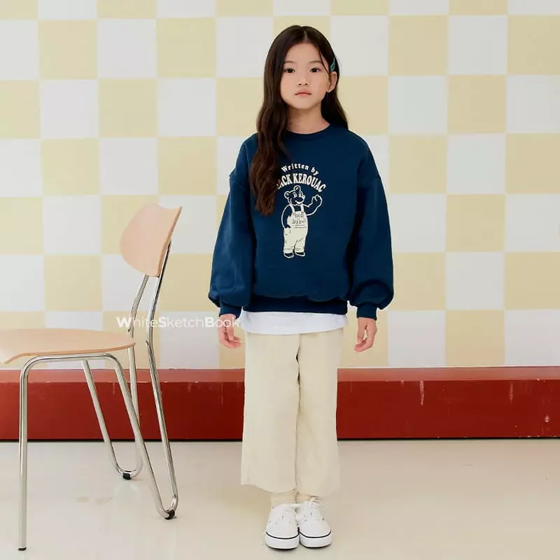 Whitesketchbook - Korean Children Fashion - #kidsstore - Baggy Pants - 4