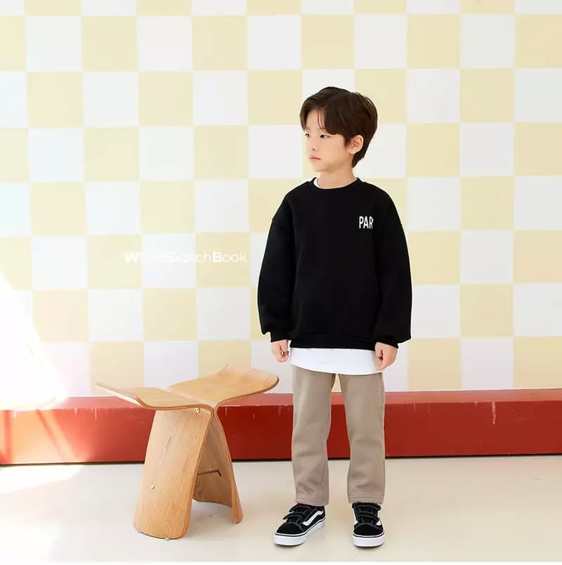 Whitesketchbook - Korean Children Fashion - #littlefashionista - Winter Paris Sweatshirt - 10
