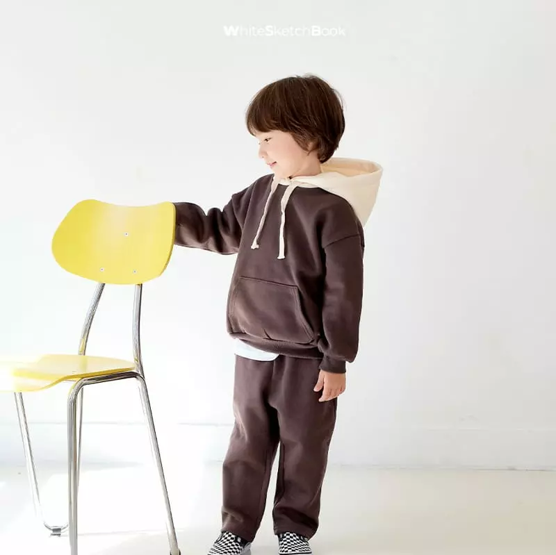 Whitesketchbook - Korean Children Fashion - #littlefashionista - Fleece Hoody - 8